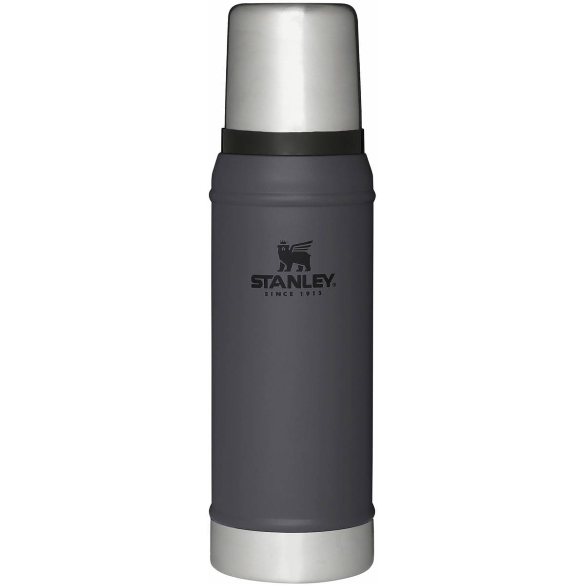Classic Vacuum termospullo 0,75 litraa, charcoal