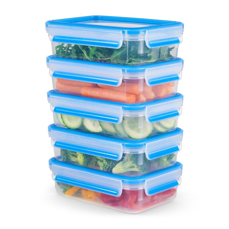 MasterSeal FRESH Mealprep 5 x 0,8 liter