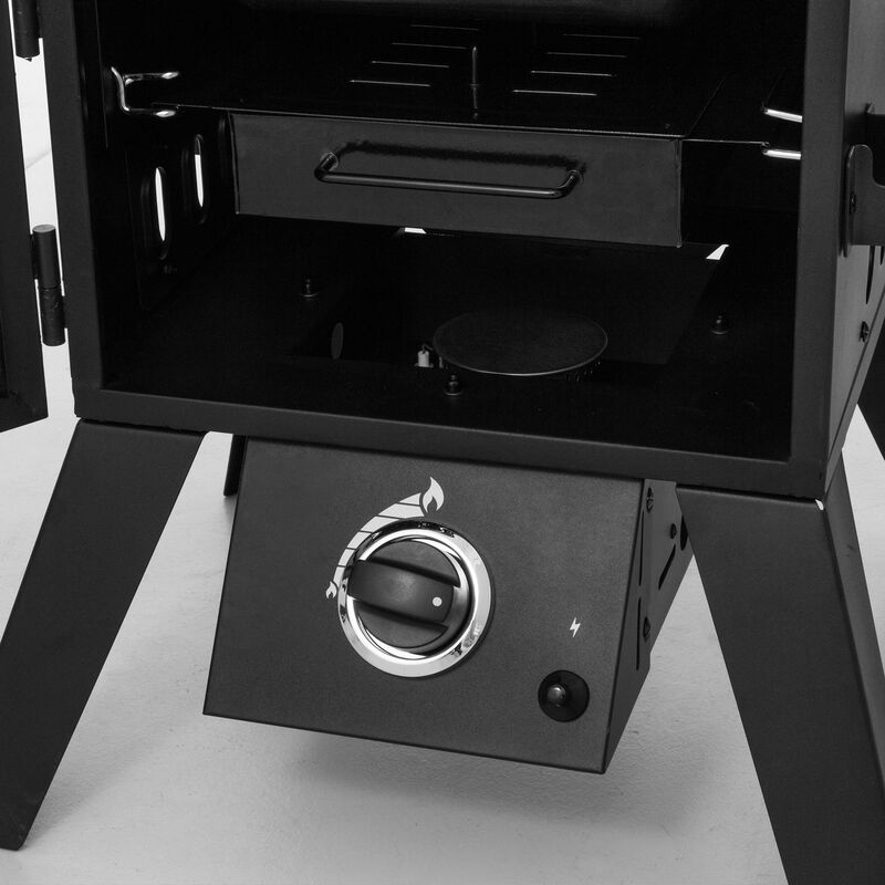 Kymi gasolrök, svart