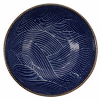 Seigaiha Blue -kulho, 13 cm