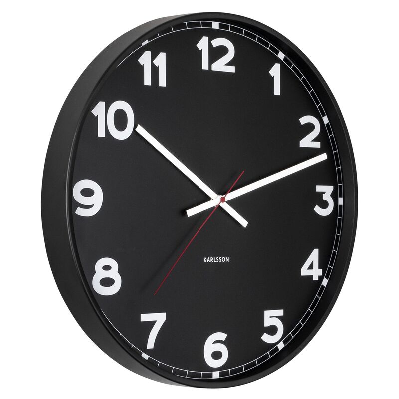 New Classic väggklocka 40,5 cm, svart