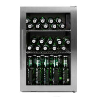 Outdoor Collection Stainless Steel ølkøleskab 63 L