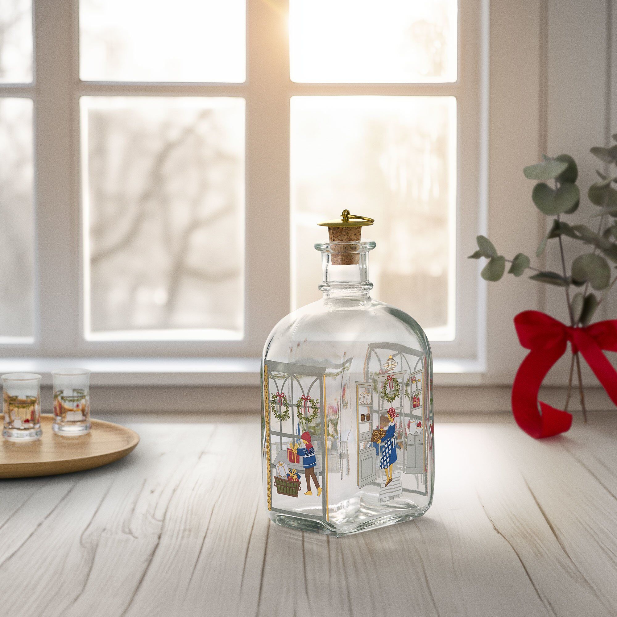 Alternativ bild 1 för Holmegaard Christmas julsnapsflaska 2024
