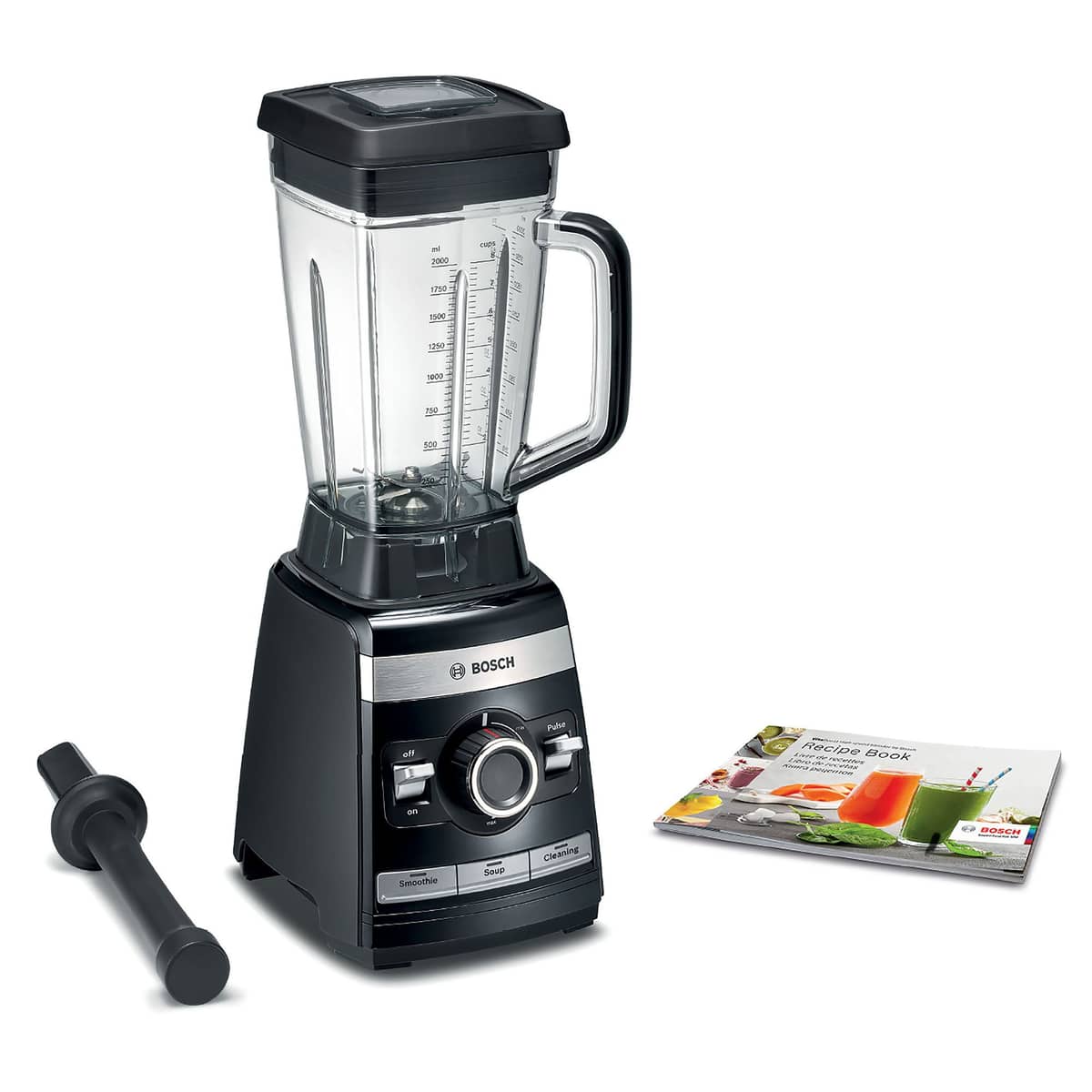 MMBH4P3B højhastighedsblender, 1600 W, sort