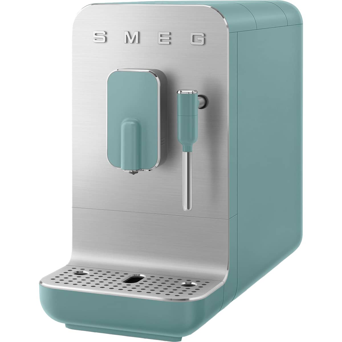 BCC02EGMEU espressomaskin med mjölkskummare, smaragdgrönn