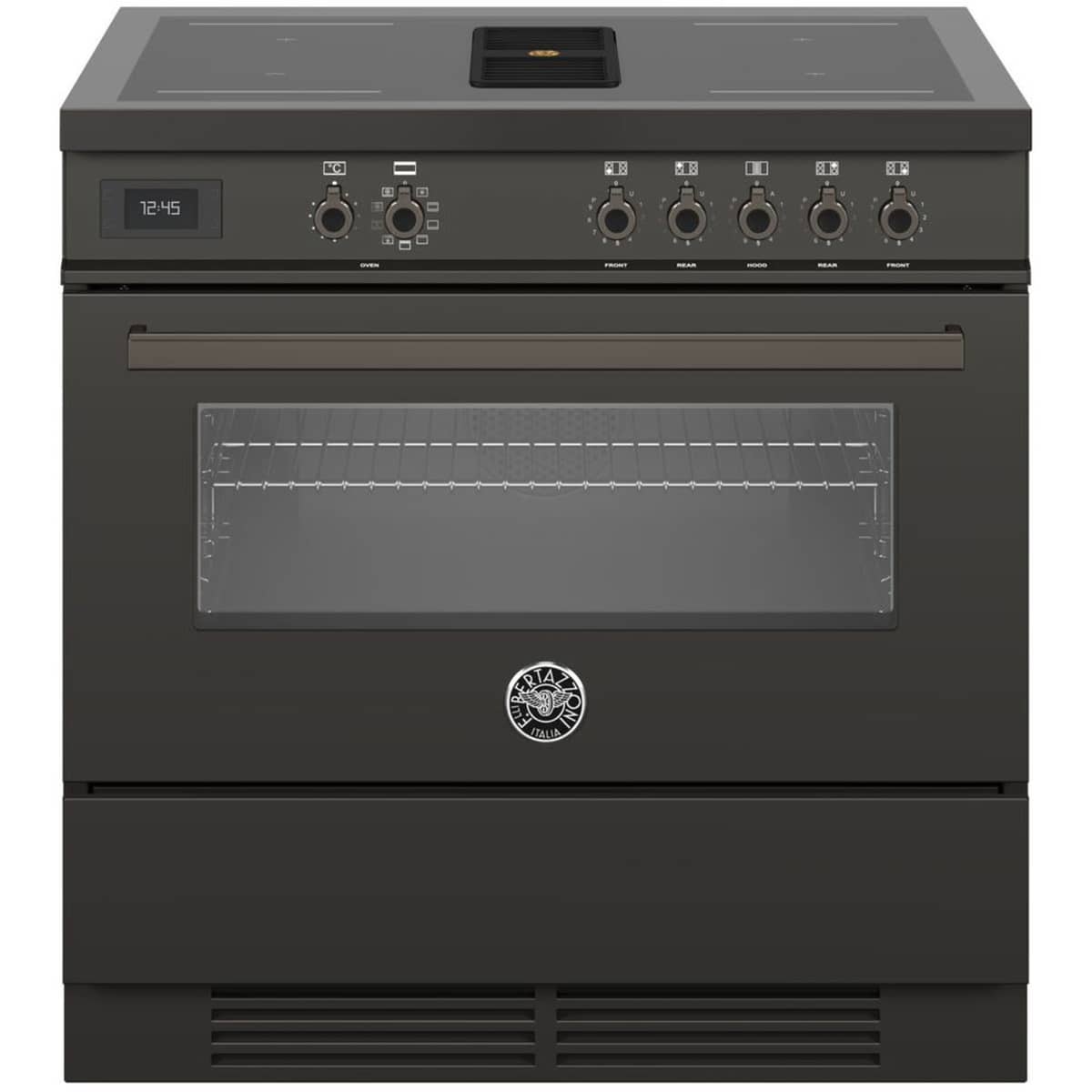PROCH94I1ECAT Spis med integrerad fläkt 90 cm, carbonio