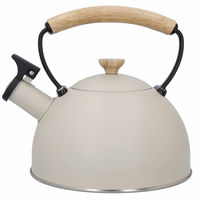 Tekanna med vissla 1,6 liter, crème