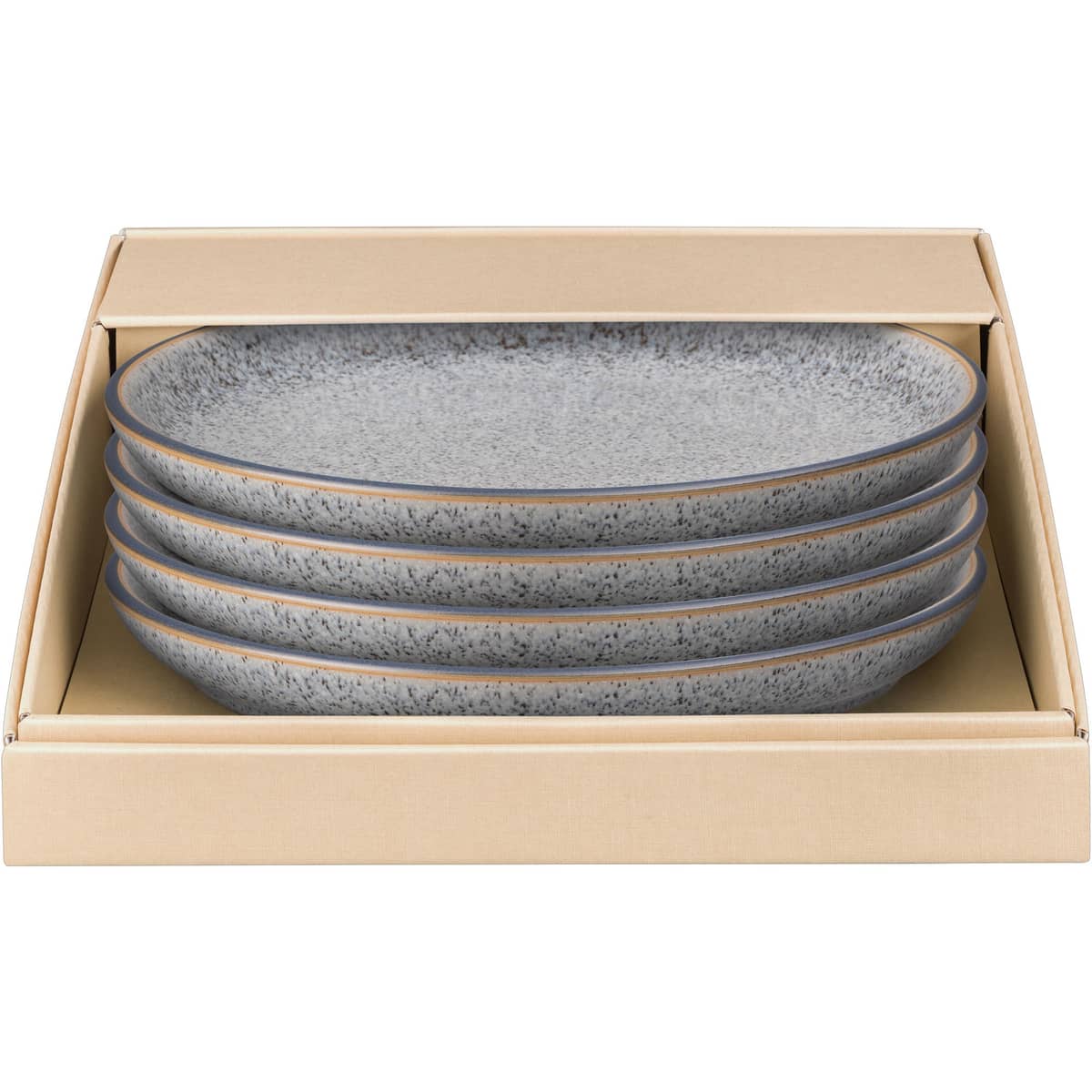 Studio Grey -lautanen, 21 cm, 4 kpl