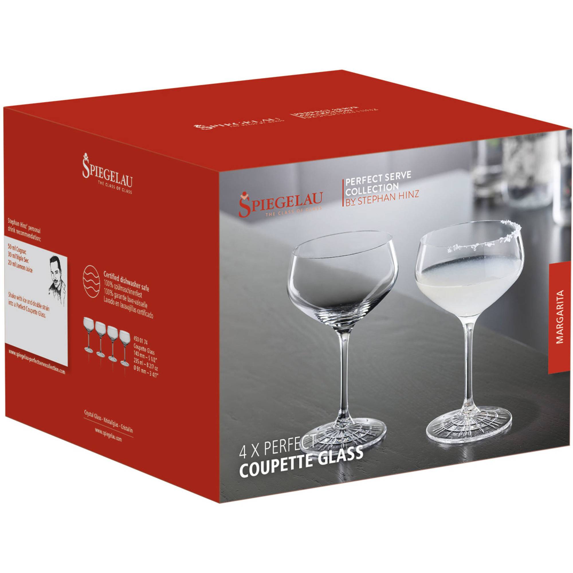 Alternativ bild 1 för Spiegelau Perfect Coupette glas 24cl 4-p