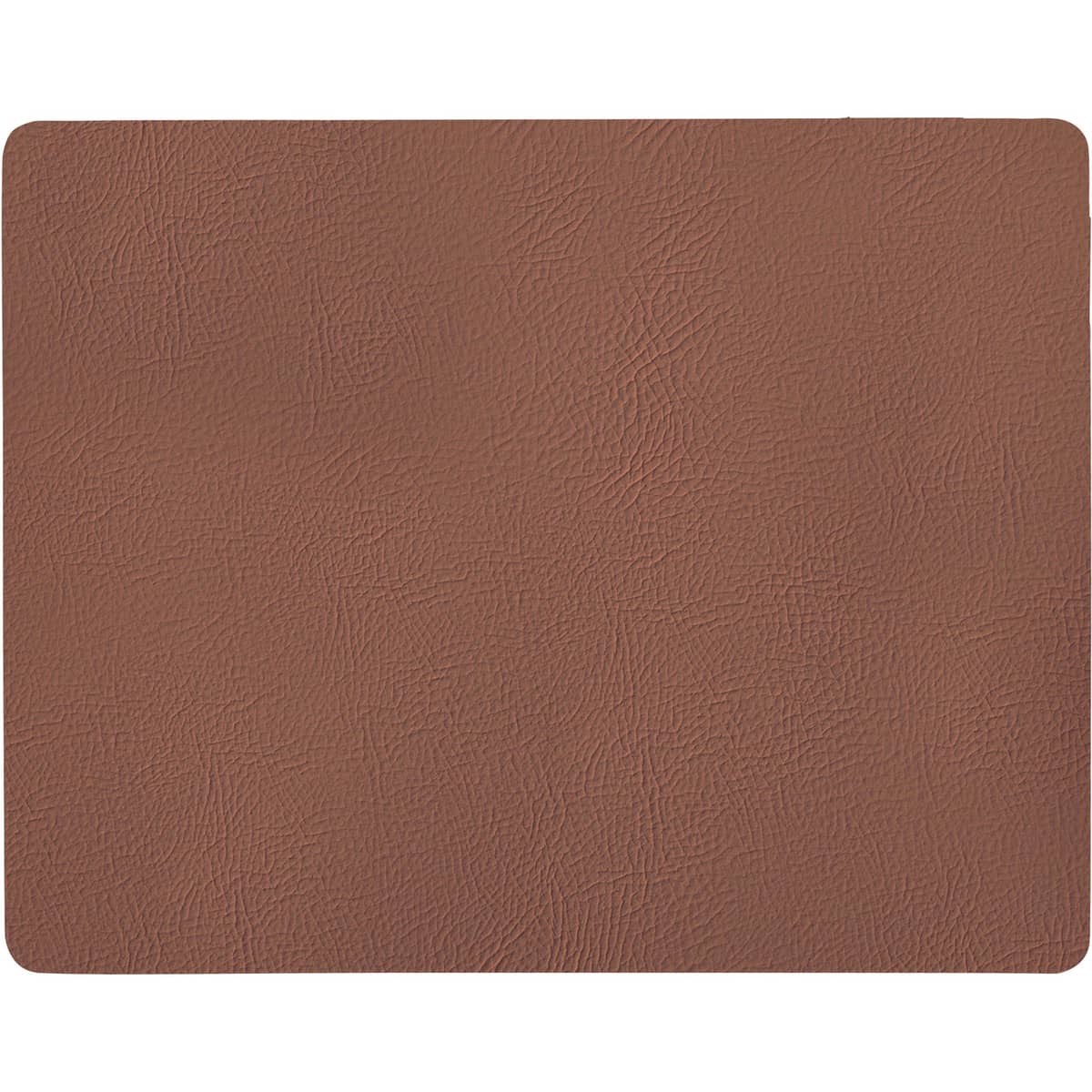 Quadro bordsunderlägg cognac 43x35 cm.