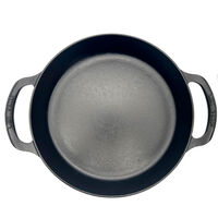 Carl Victor Traktörpanna med glaslock 32 cm, gjutjärn