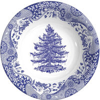 Spode Blue Italian Christmas Tree Skål 20 cm
