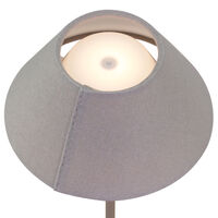 Teya kannettava pöytälamppu, lämmin harmaa