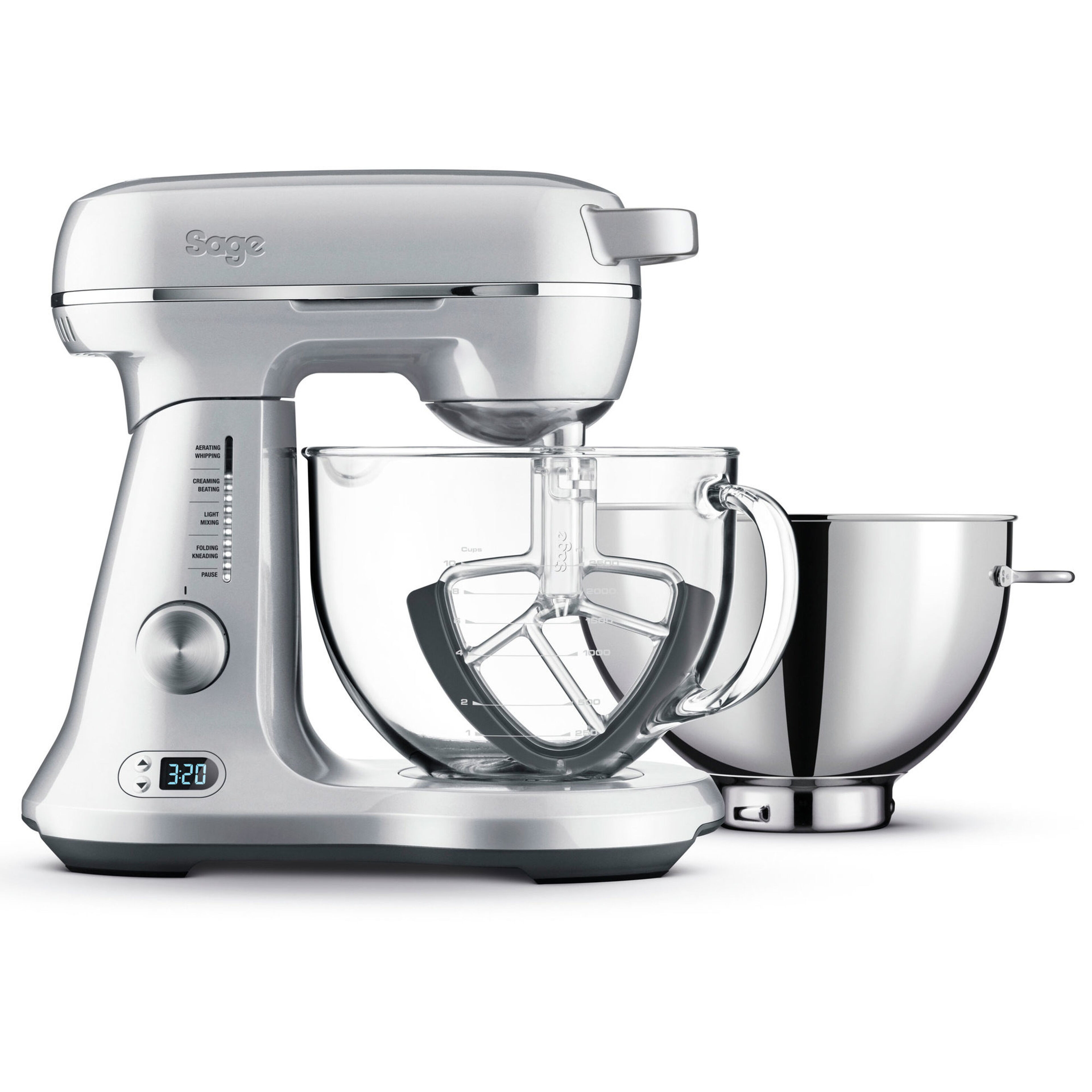 The Bakery Boss Köksmaskin Silver