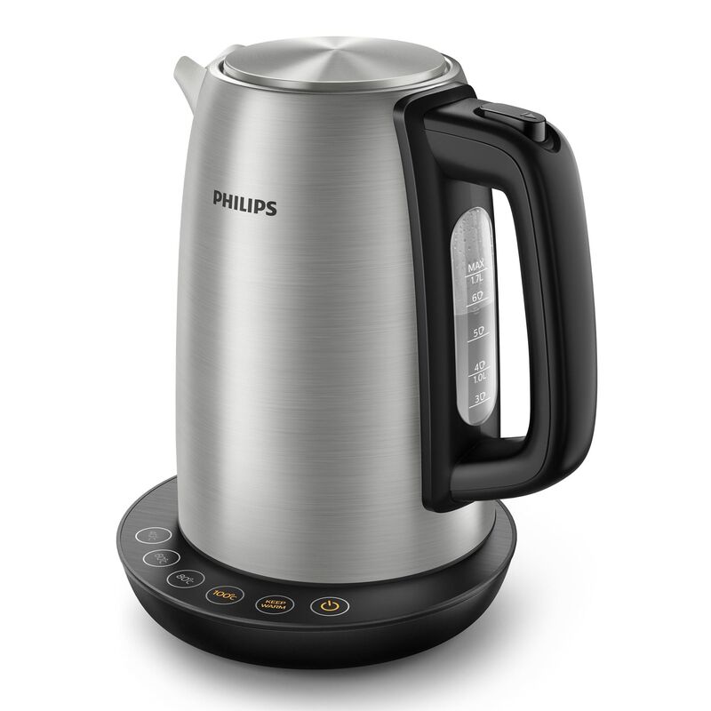HD9359/90 Avance Collection vattenkokare, 1,7 liter, rostfritt stål