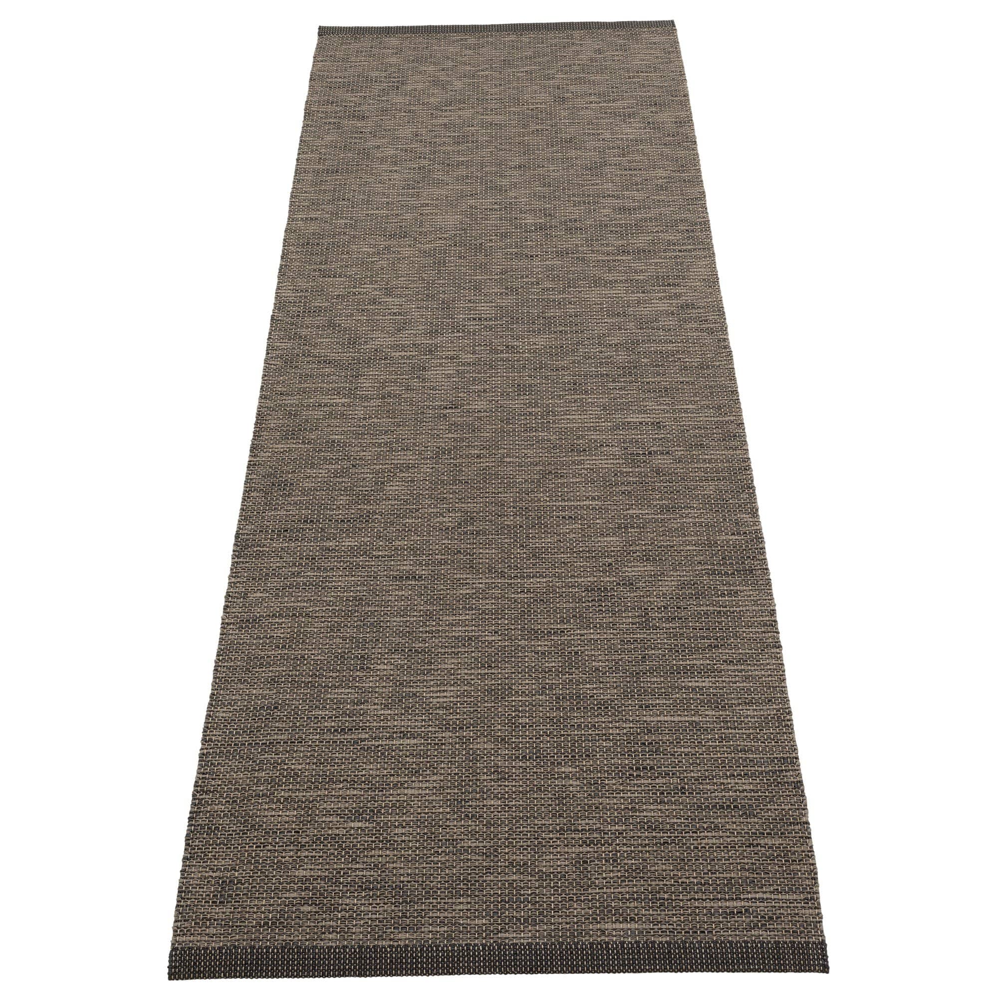 Sam Gulvtæppe 225x70 Cm Black/walnut