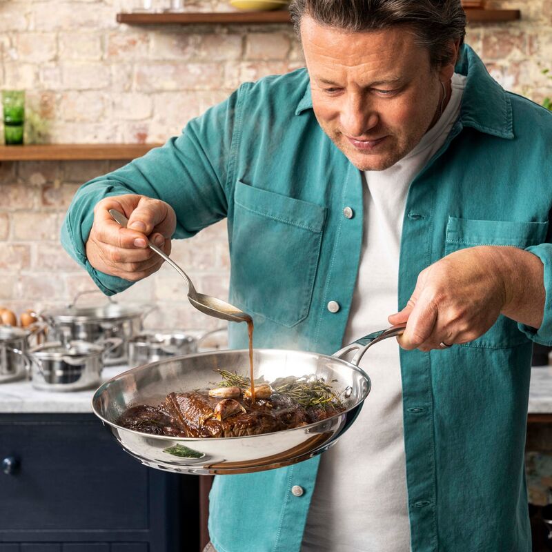 Stekpanna 24 cm, rostfritt stål