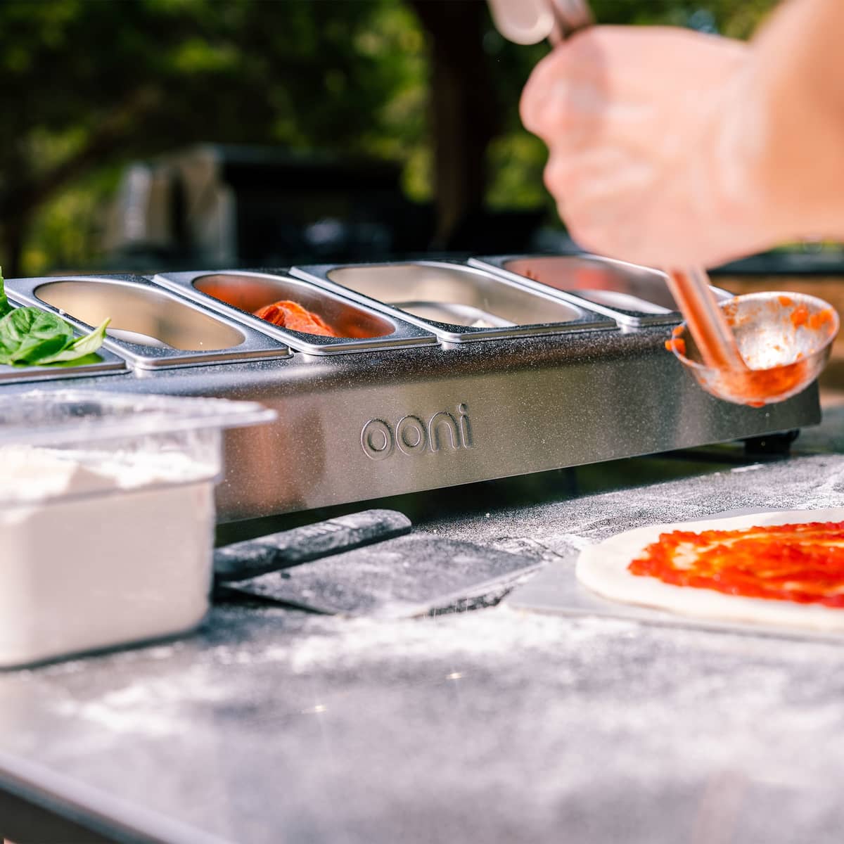 Pizza Topping Station