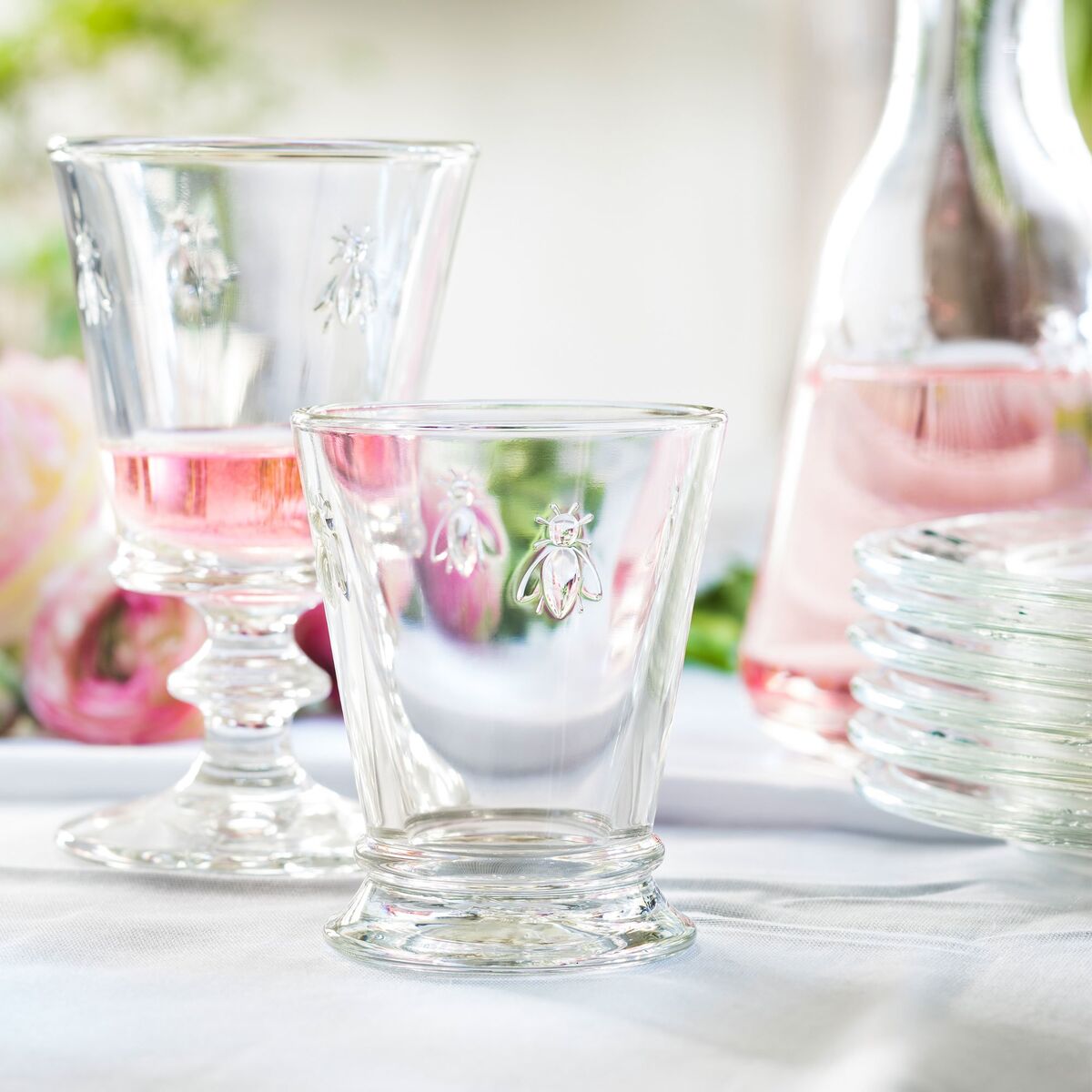 Abeille vannglass 26 cl 4-pakning, klar