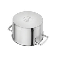 Vitality gryde- og kasserollesæt 5 dele + 4 låg, rustfrit stål