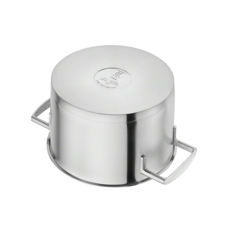 Vitality gryde- og kasserollesæt 5 dele + 4 låg, rustfrit stål