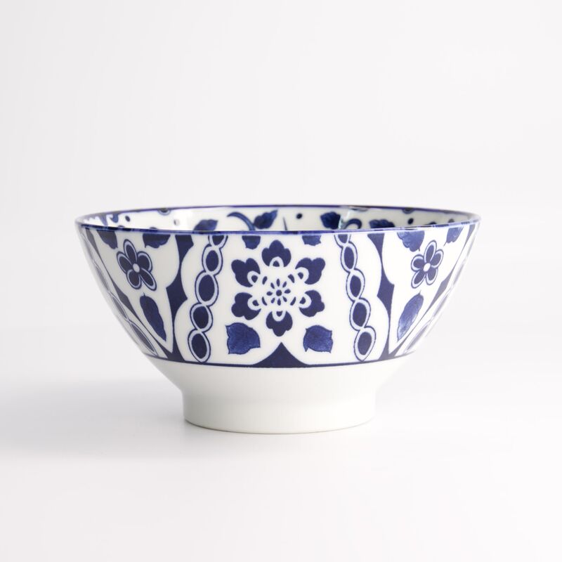 Blue Maizuru ramenkulho 1000 ml, sininen/valkoinen