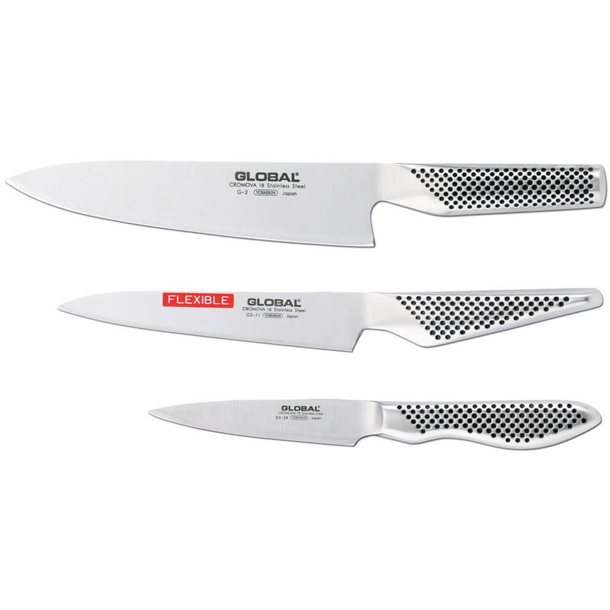 G-2, GS-11, GS-38 knivsæt