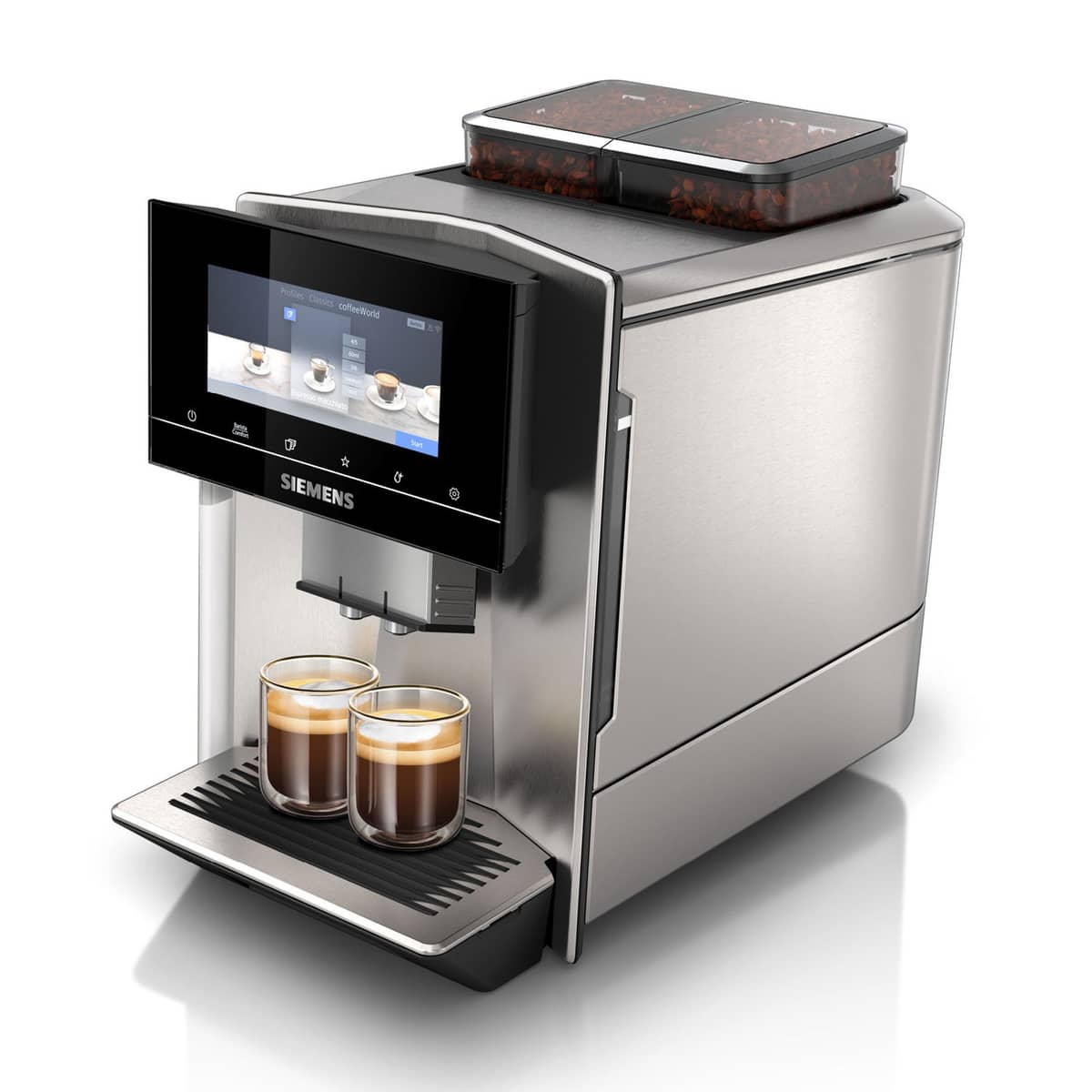 EQ900 Täysautomaattinen espressokeitin, ruostumaton teräs