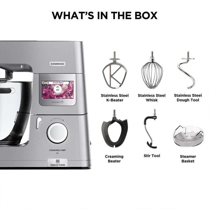 Cooking Chef XL köksmaskin + KWSD100 set för tårtdekorering