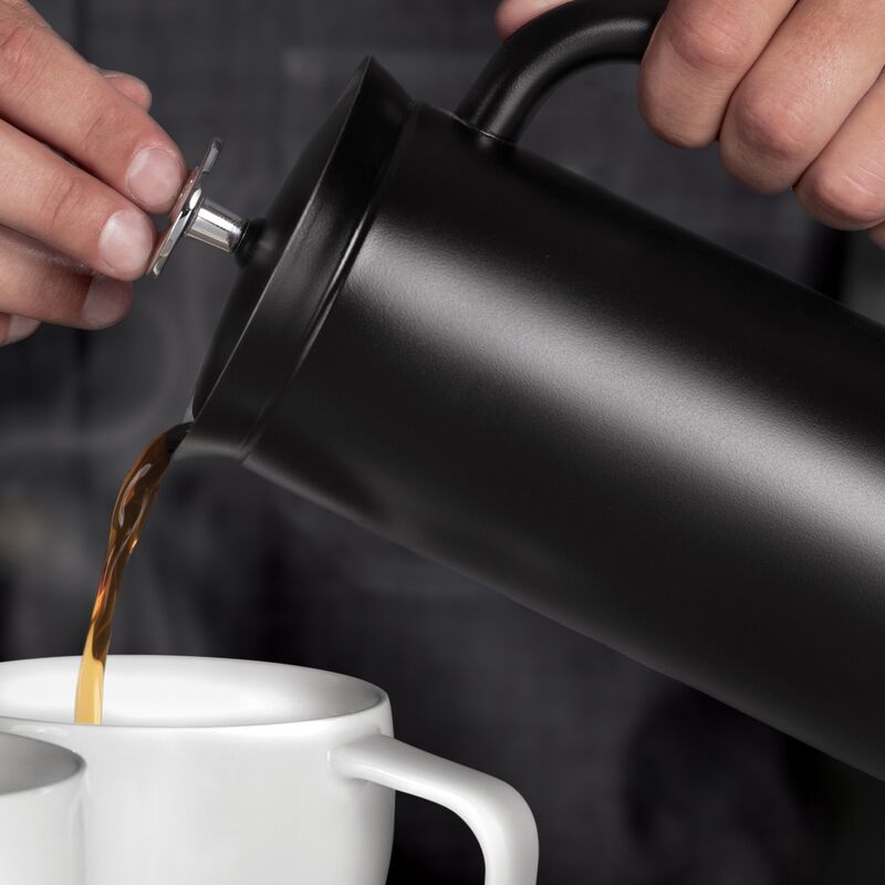 P7 Stempelkande Sort Stål 55 cl.