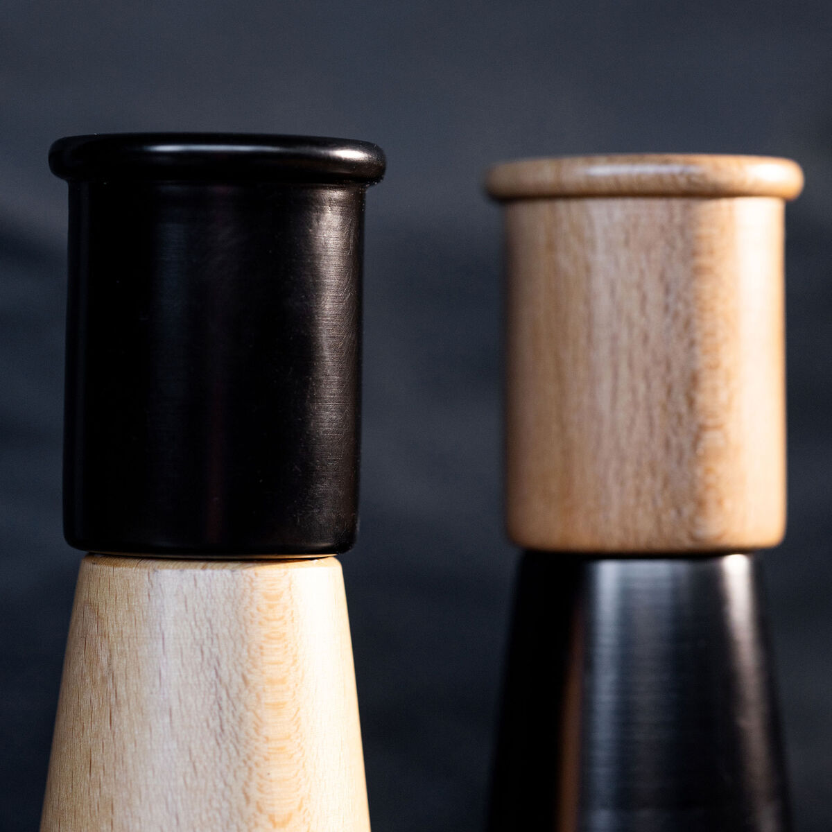 Gurken salt- och pepparkvarn 2-pack, small, svart