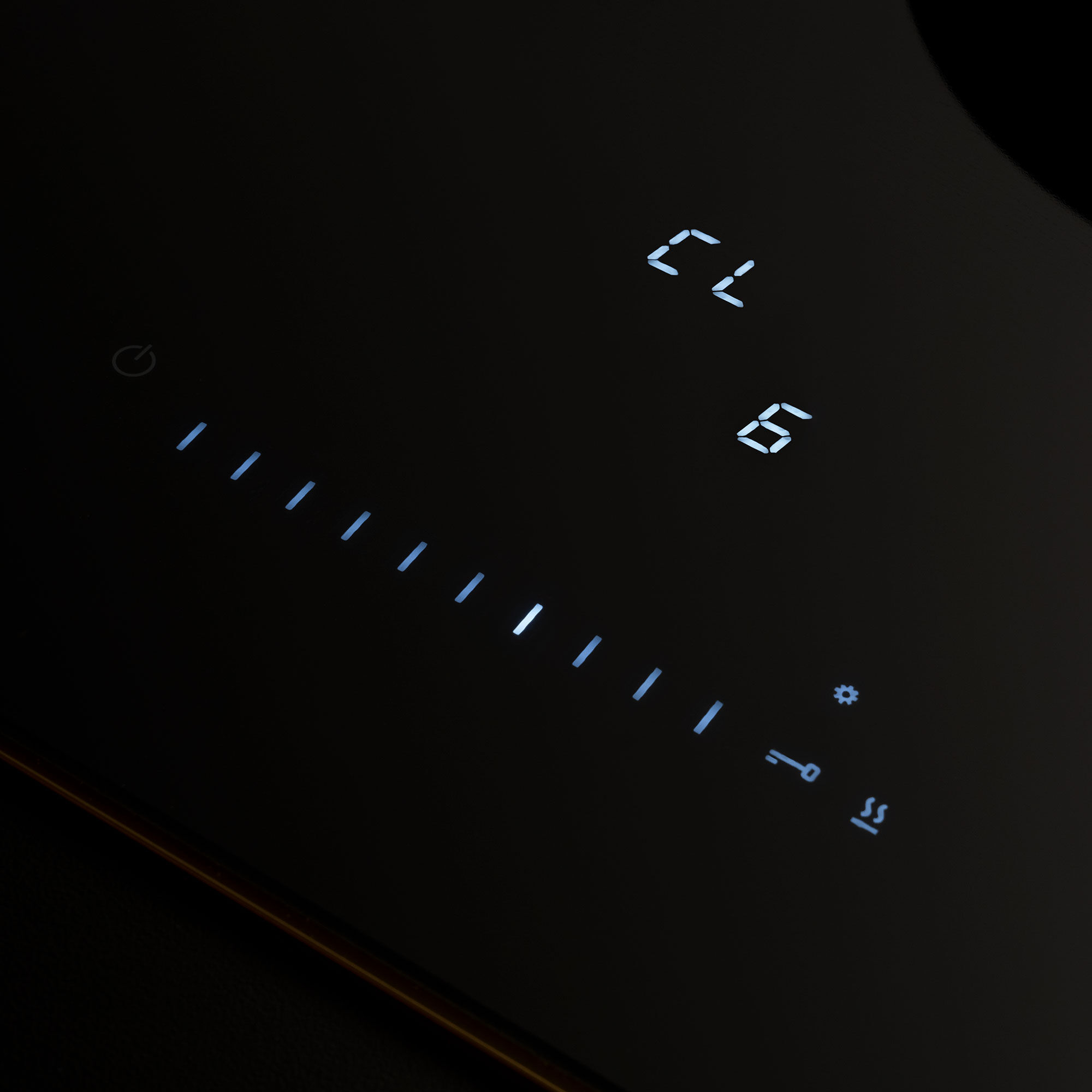 P905I1M30XP Premium induktionshäll 90 cm med stålram, 5 zoner