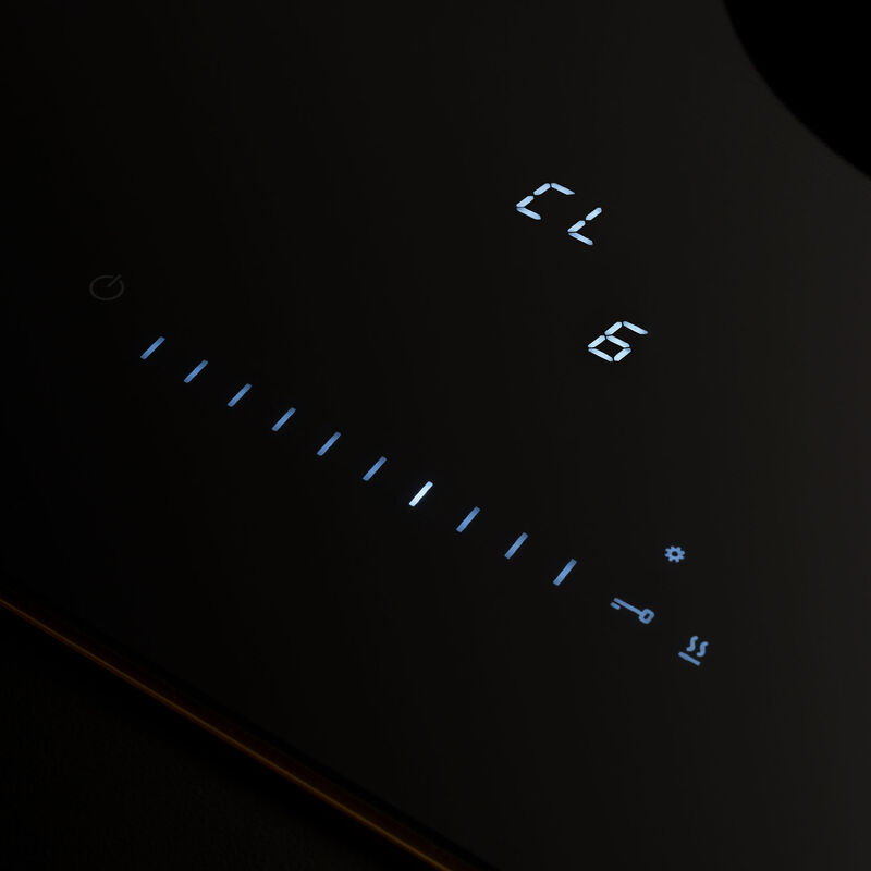 P905I1M30XP Premium induktionskogeplade 90 cm med stålramme, 5 zoner