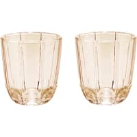 Lily vattenglas 32 cl 2-pack, toffee rose