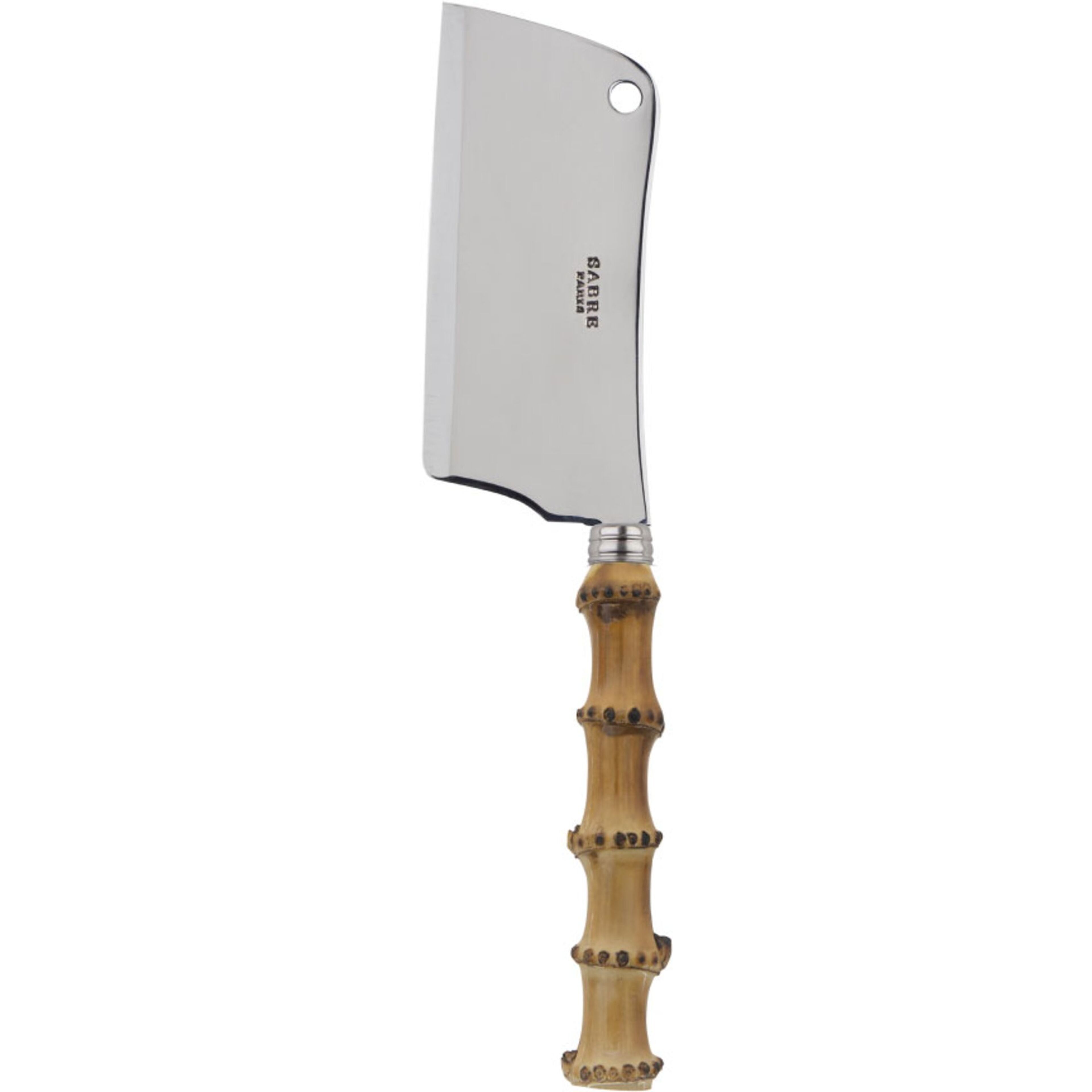 Panda ostkniv 25 cm, bamboo light