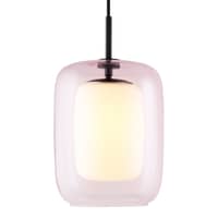 Cuboza takpendel, 20 cm, fersken/hvit