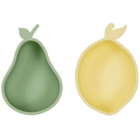 OYOY Mini Yummy skålsett, lemon & pear
