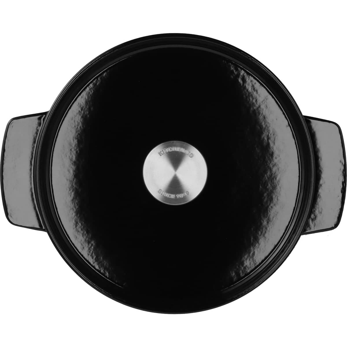 Støbejernsgryde 26 cm/5,2 liter, onyx black