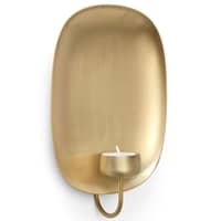 Votive Væglysestage, brass