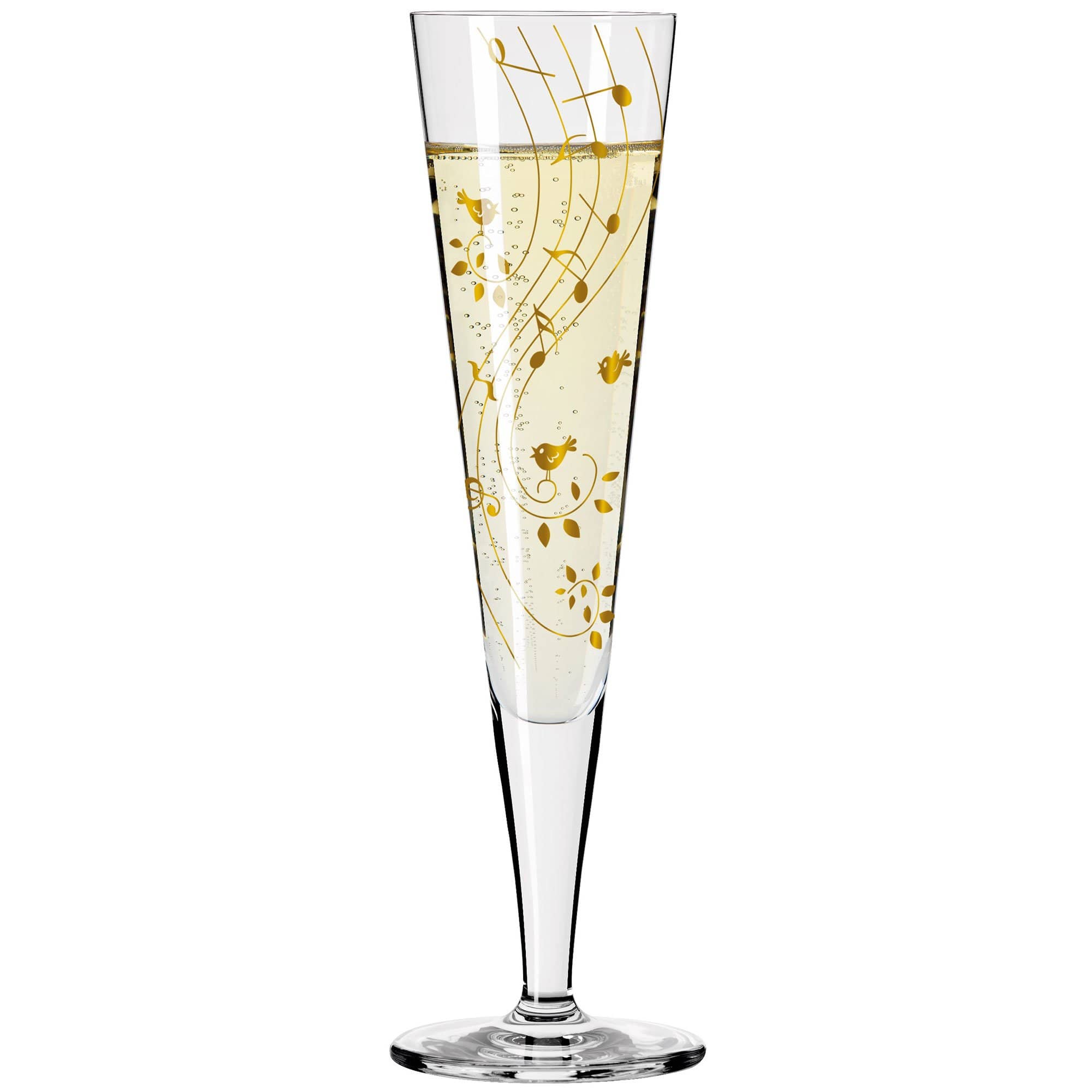Goldnacht champagneglass, NO:2
