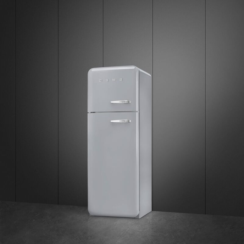 Smeg FAB30RSV6 Kyl/Frys 172 cm Højrehængt Sølv