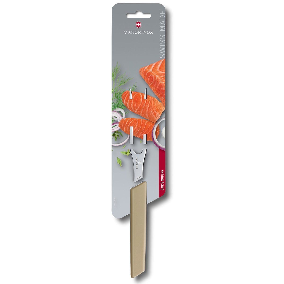 Swiss Modern paistihaarukka 15 cm, beige