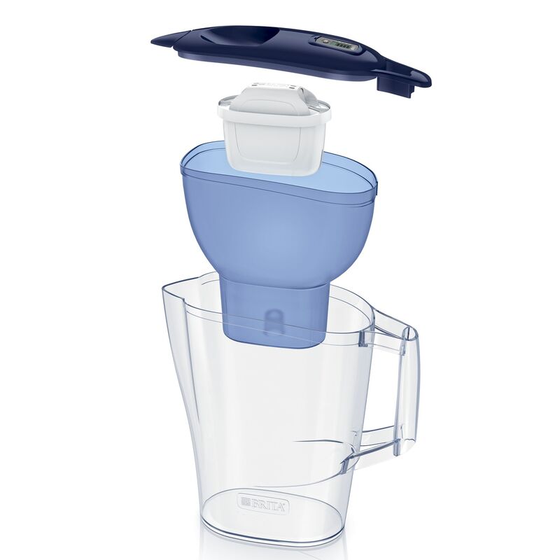 Aluna vannfilterkanne, blå