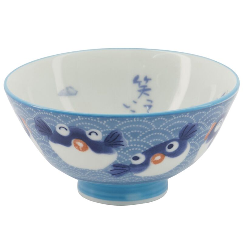 Kawaii Fish Blue skål 11 cm