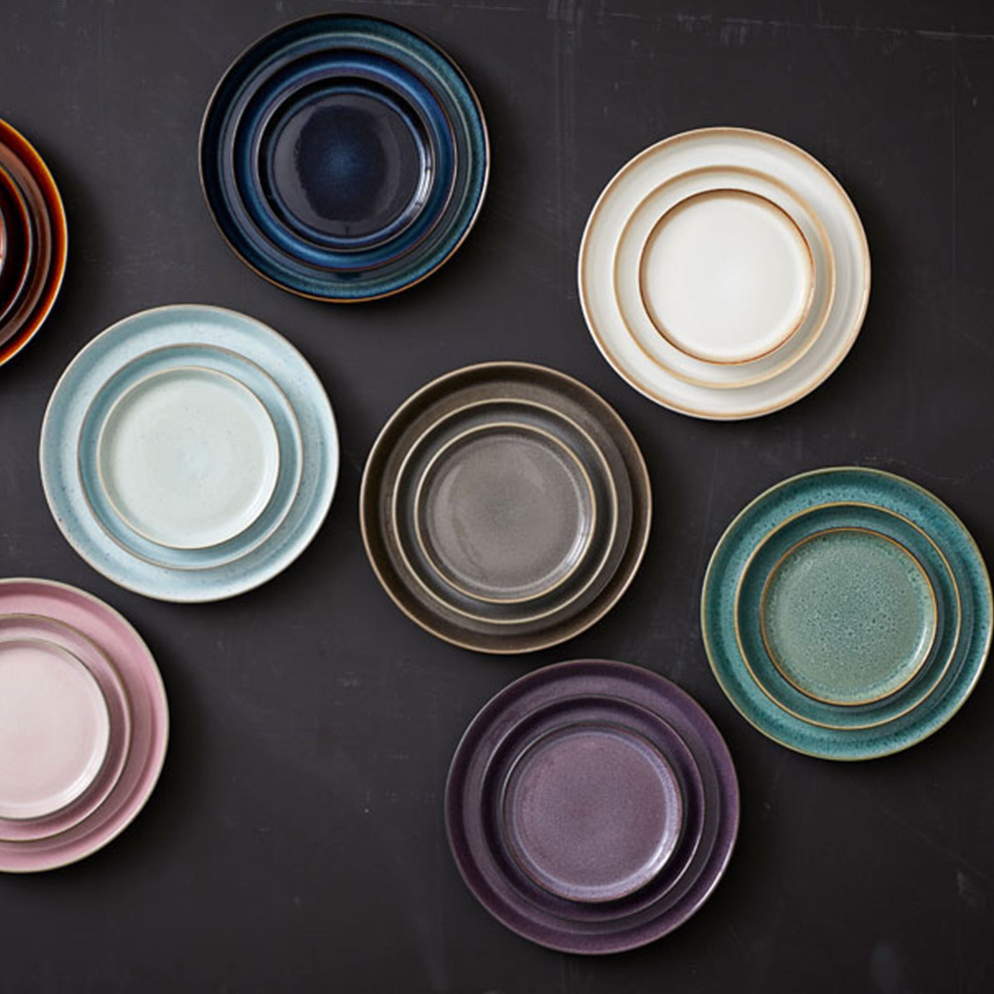 bitz-gastro-tallerken-oe17-cm-blank-lilla-sort-14105-66394-5