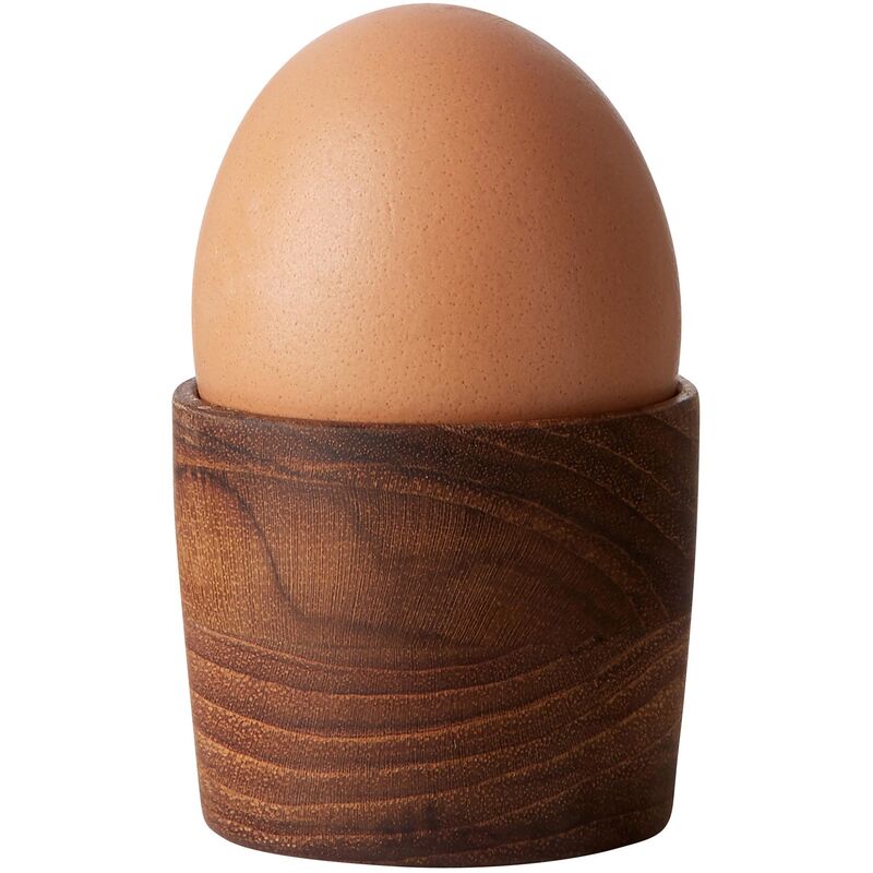 RAW eggekopper i teak, 2 stk
