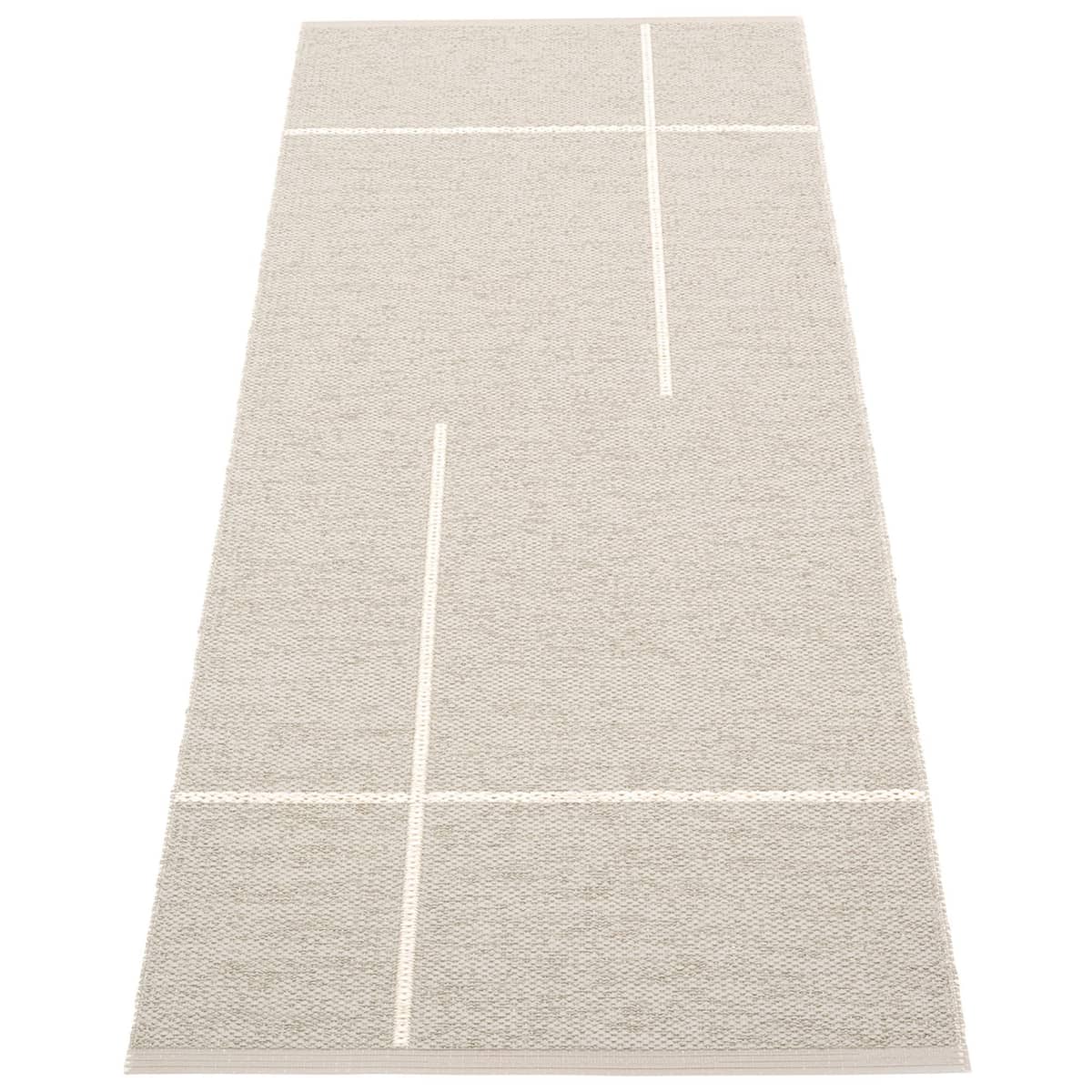 Gulvteppe Fred, 70 x 270 cm., linen/vanilla