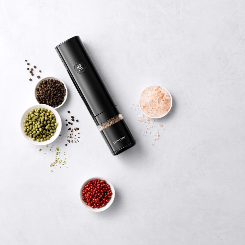 elektrisk kvarn, svart