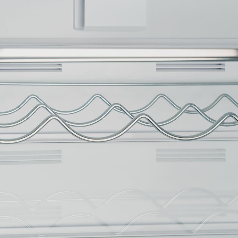 fristående kyl/frys 192 x 70 cm, rostfri