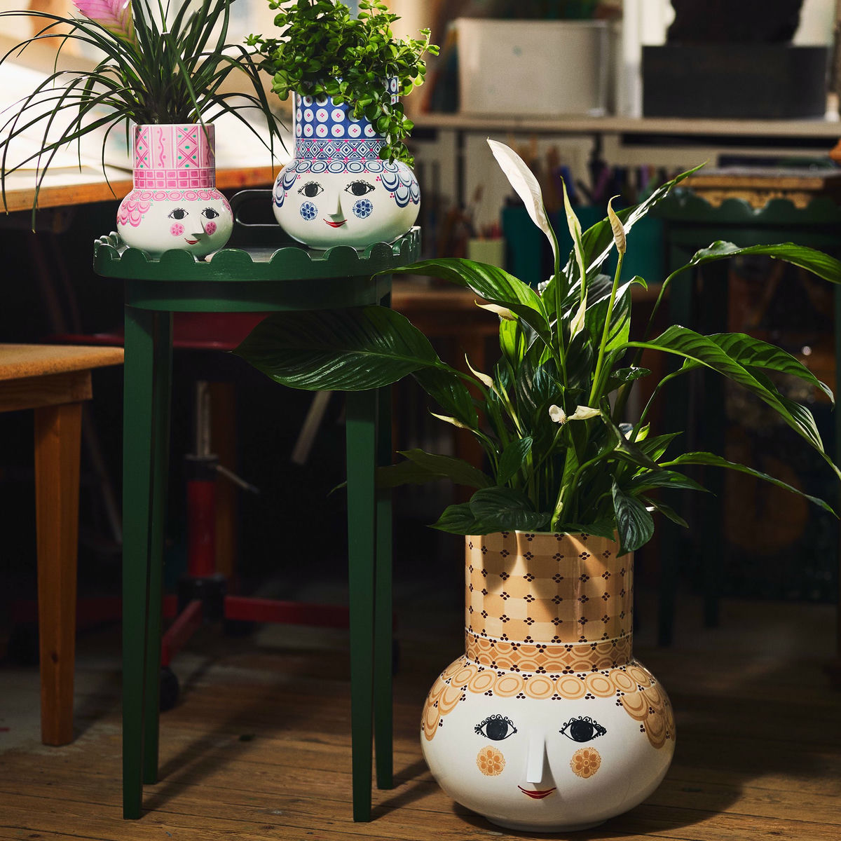 Olga vase 35 cm, sand